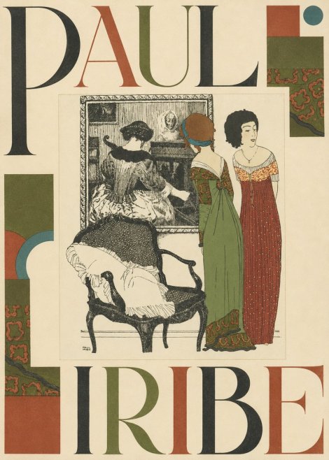 Paul Iribe Elegant Interior Scene No5 - Póster