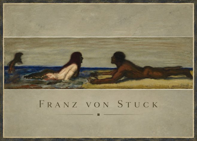 Franz von Stuck Mermaids No2 - Póster