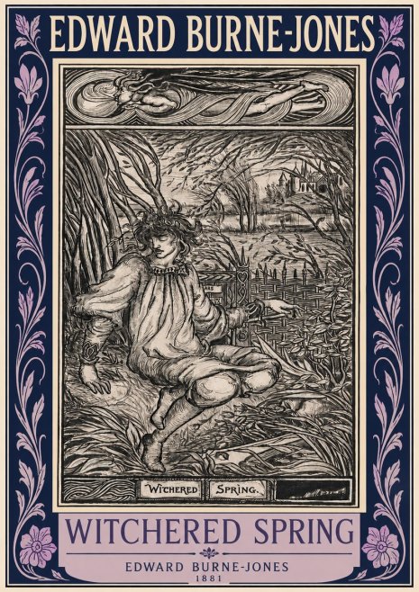 Edward Burne-Jones Withered Spring No3 - Póster