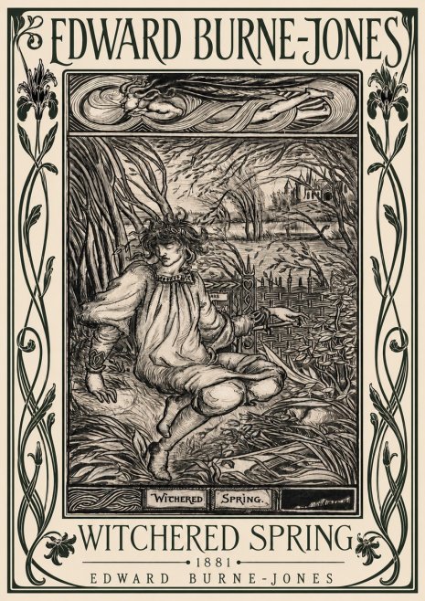 Edward Burne-Jones Withered Spring No5 - Póster