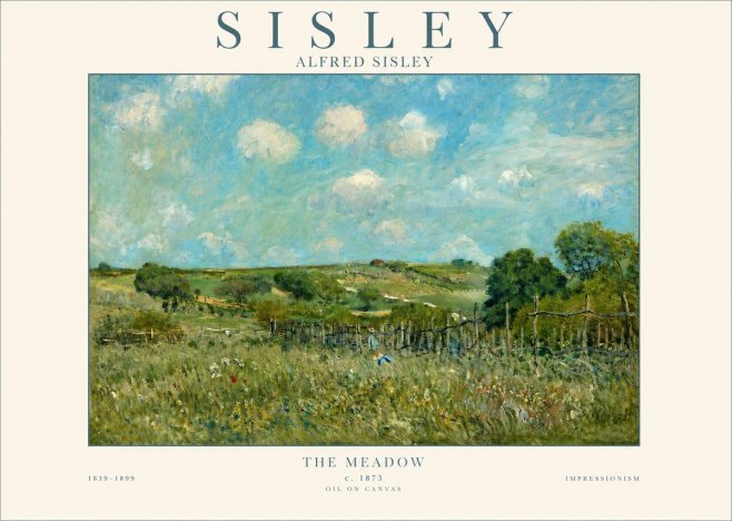 Sisley The Meadow No3 - Póster
