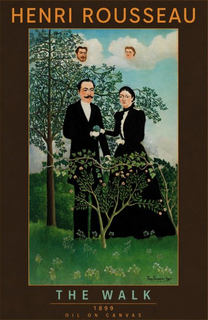 Rousseau The Walk No2 - Póster