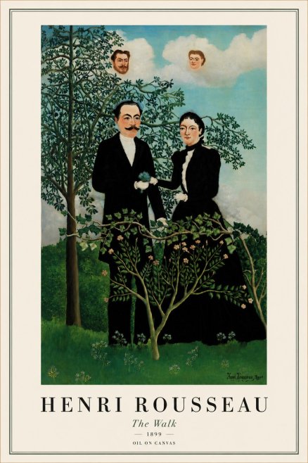Rousseau The Walk No5 - Póster