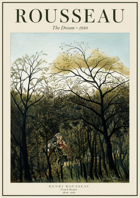 Rousseau The Dream I No1 - Póster