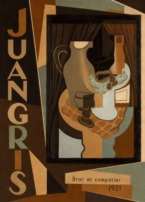 Juan Gris Broc Et Compotier No2 - Póster