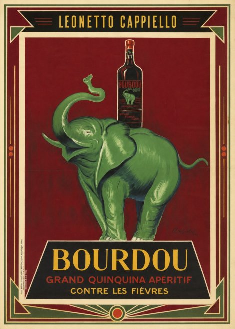 Leonetto Cappiello Bourdou No1 - Póster