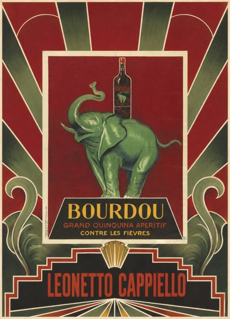 Leonetto Cappiello Bourdou No6 - Póster