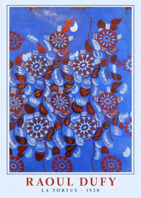 Raoul Dufy La Tortue No2 - Póster