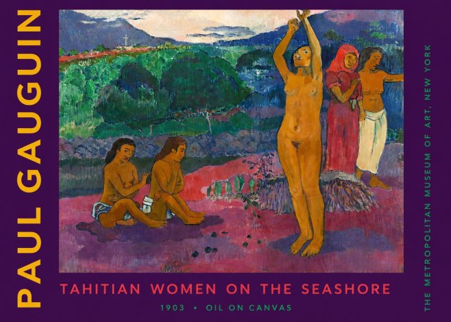 Paul Gauguin Tahitian Women on the Seashore No2 - Póster