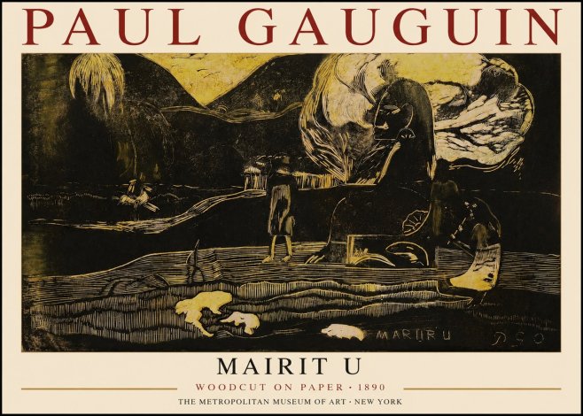Paul Gauguin Mairit U No1 - Póster