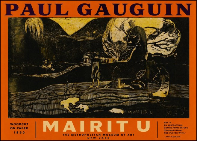 Paul Gauguin Mairit U No2 - Póster