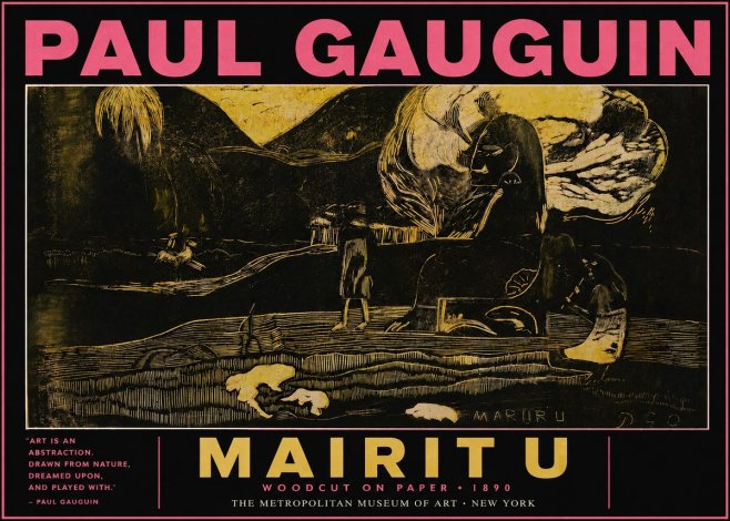 Paul Gauguin Mairit U No3 - Póster