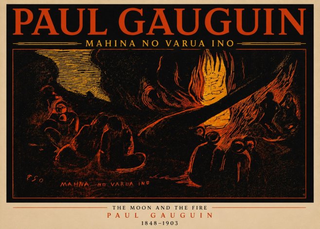 Paul Gauguin Mahina No Varua Ino No5 - Póster