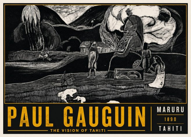 Paul Gauguin Maruru No6 - Póster