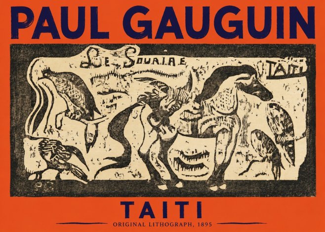 Paul Gauguin Taiti No2 - Póster