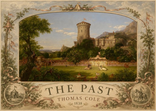 Thomas Cole The Past No6 - Póster