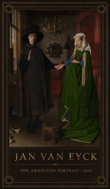 Jan van Eyck The Arnolfini Portrait I No1 - Póster