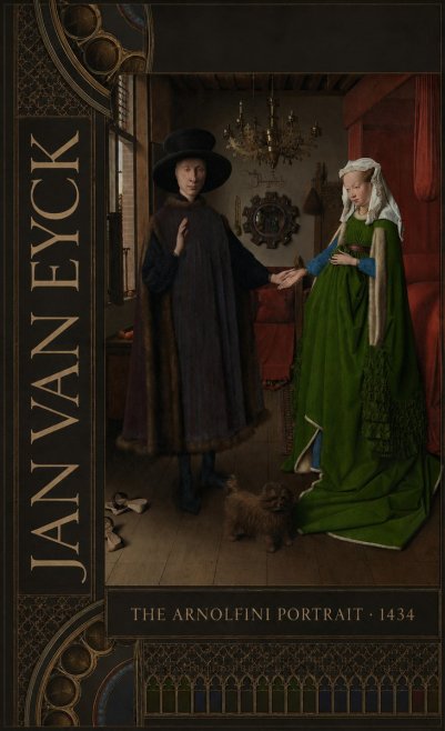 Jan van Eyck The Arnolfini Portrait I No3 - Póster