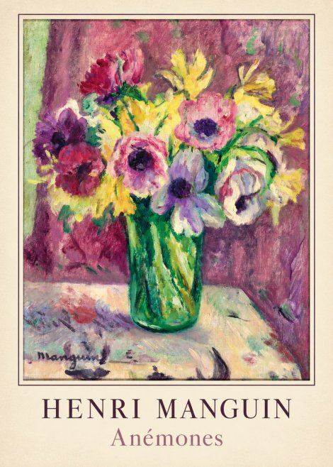 Henri Manguin Anémones No2 - Póster