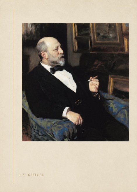 P.S. Krøyer Self-portrait I No2 - Póster