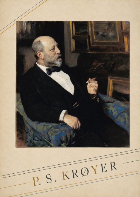 P.S. Krøyer Self-portrait I No5 - Póster
