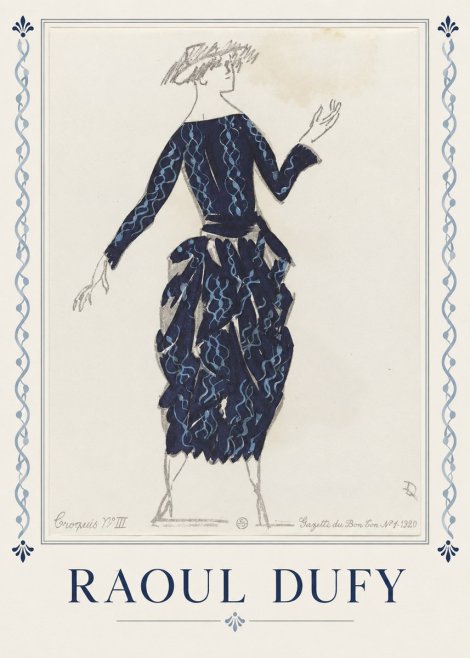 Raoul Dufy Croquis N°iii No1 - Póster