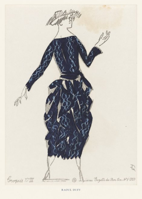 Raoul Dufy Croquis N°iii No5 - Póster
