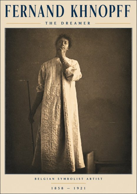Fernand Khnopff The Dreamer No3 - Póster