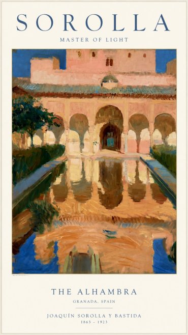 Sorolla The Alhambra No1 - Póster