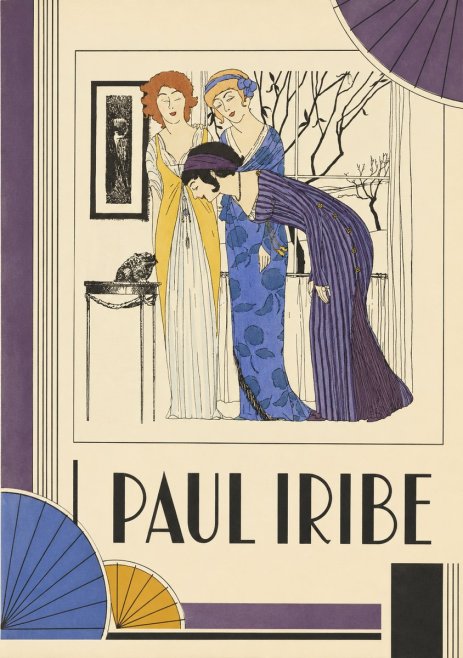 Paul Iribe Three Women and a Frog No2 - Póster