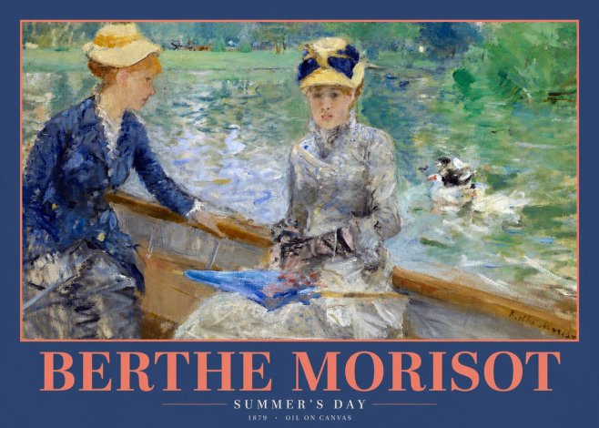 Berthe Morisot Summer's Day No2 - Póster