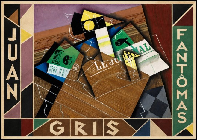 Juan Gris Fantômas I No1 - Póster