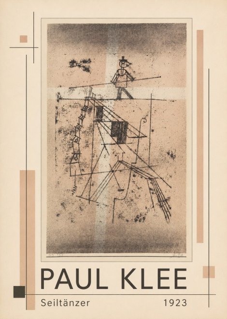 Paul Klee Seiltänzer II No1 - Póster