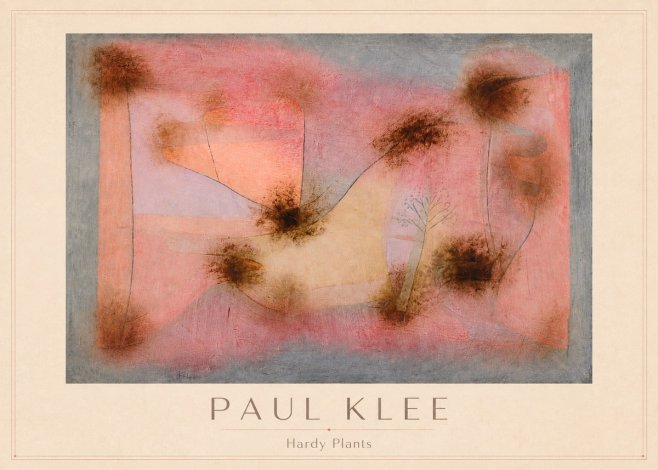 Paul Klee Hardy Plants I No3 - Póster