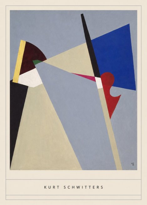 Kurt Schwitters Abstract Composition No4 - Póster