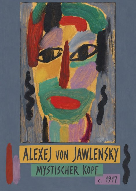 Alexej von Jawlensky Mystischer Kopf No3 - Póster