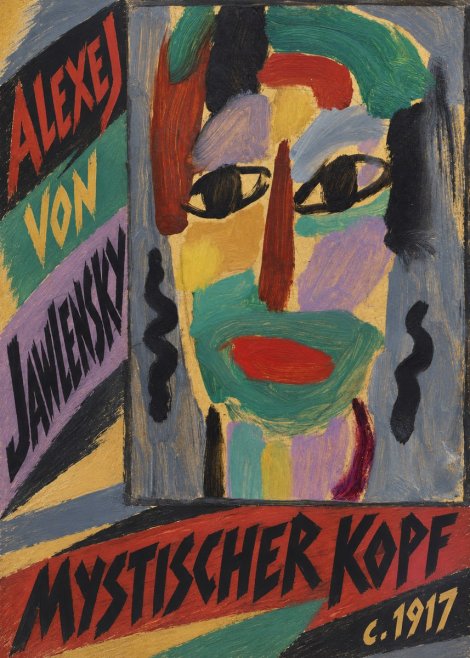 Alexej von Jawlensky Mystischer Kopf No5 - Póster