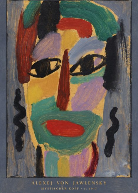 Alexej von Jawlensky Mystischer Kopf No6 - Póster