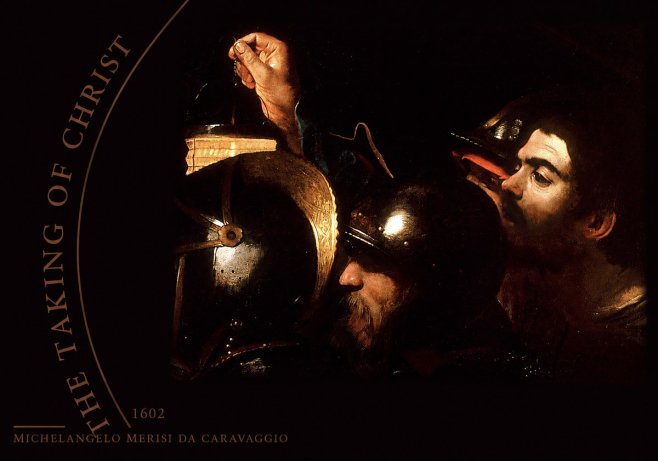 Michelangelo Merisi da Caravaggio The Taking of Christ I No6 - Póster