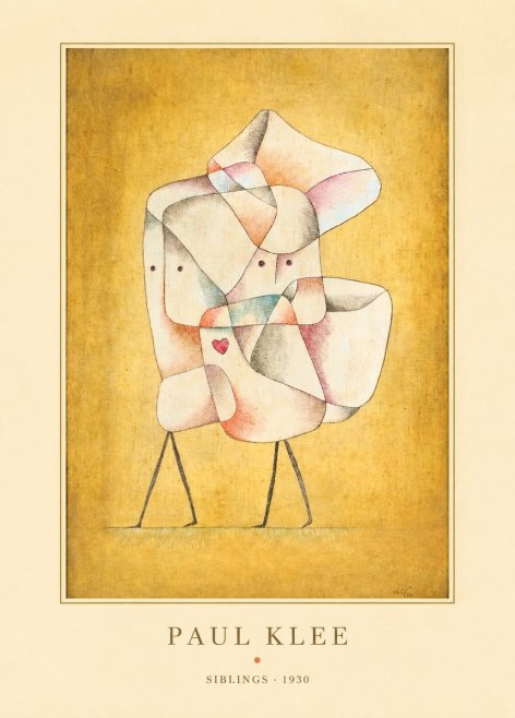Paul Klee Siblings No4 - Póster
