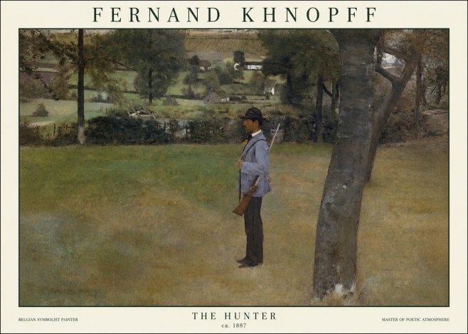 Fernand Khnopff The Hunter No1 - Póster
