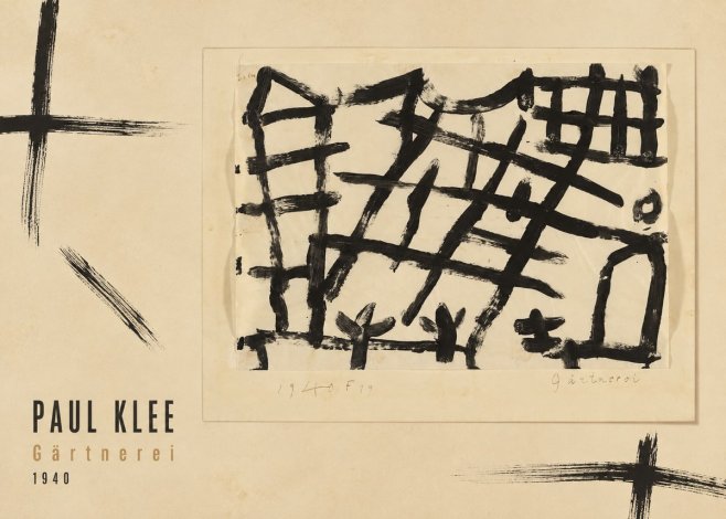 Paul Klee Gärtnerei No5 - Póster