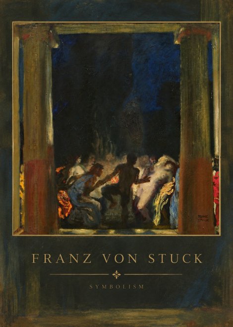 Franz von Stuck Bacchic Revel No4 - Póster