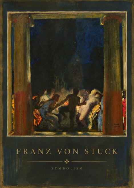 Franz von Stuck Bacchic Revel No6 - Póster