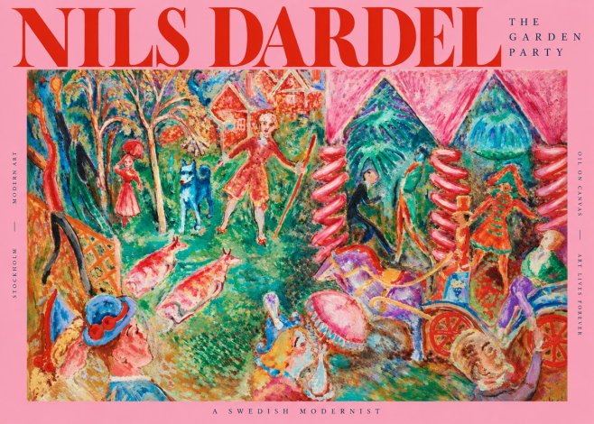 Nils Dardel The Garden Party No2 - Póster