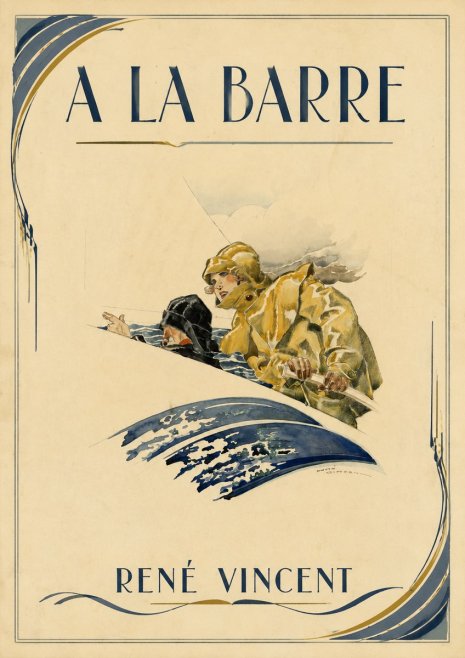 René Vincent A La Barre No1 - Póster