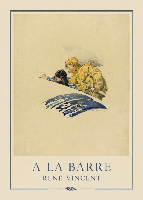René Vincent A La Barre No4 - Póster