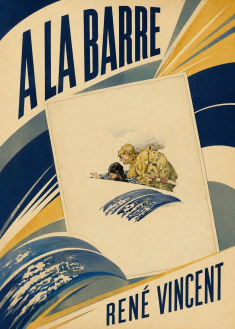 René Vincent A La Barre No5 - Póster