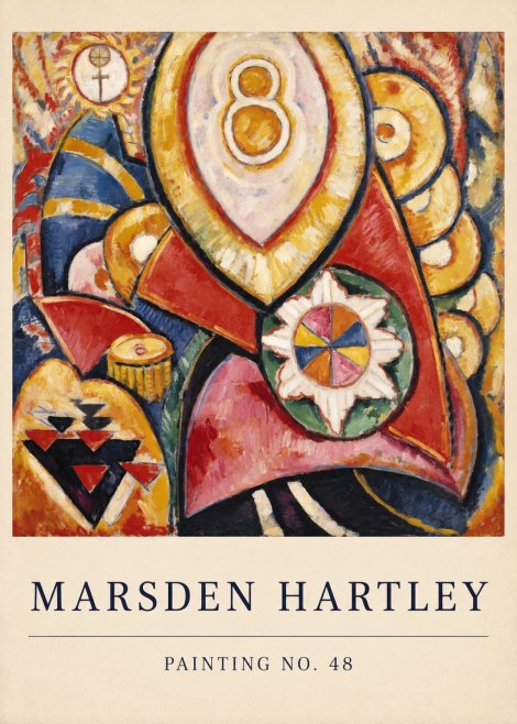Marsden Hartley Painting No. 48 No6 - Póster