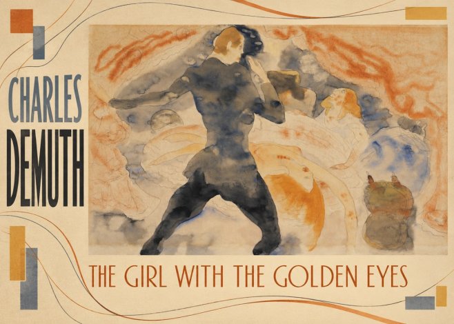 Charles Demuth The Girl with the Golden Eyes No2 - Póster